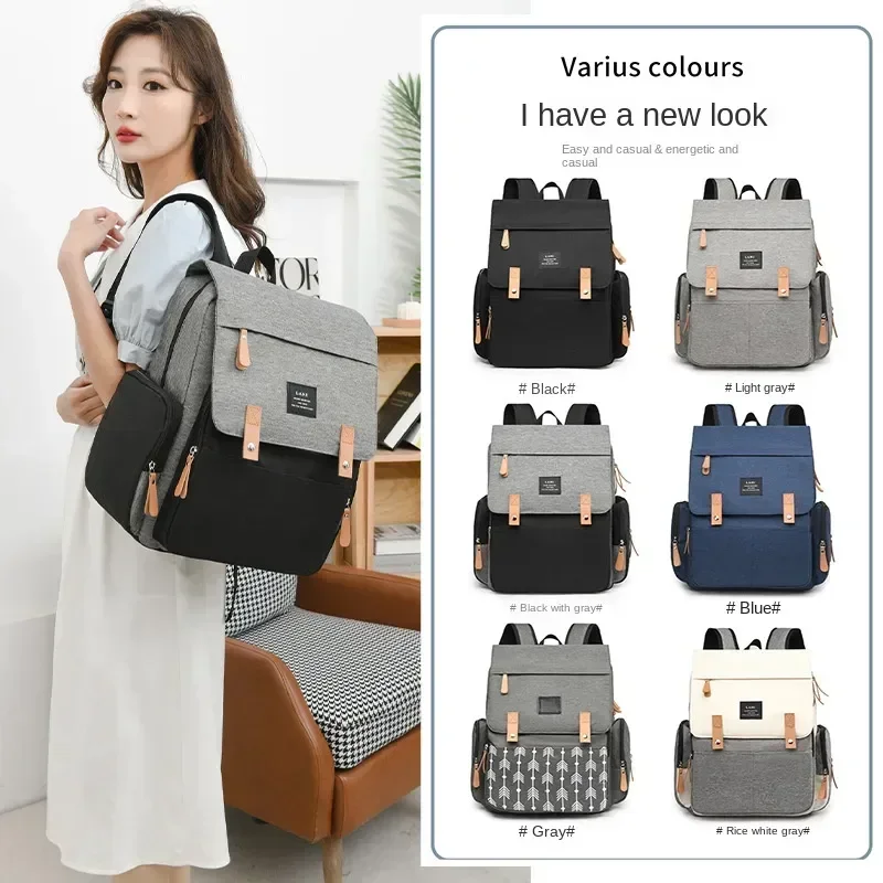 Mommy Bag Baby Diaper Bag Baby Goods Backpack Bag Mummy Large Capacity Bag Mom Baby Multi-Function Waterproof