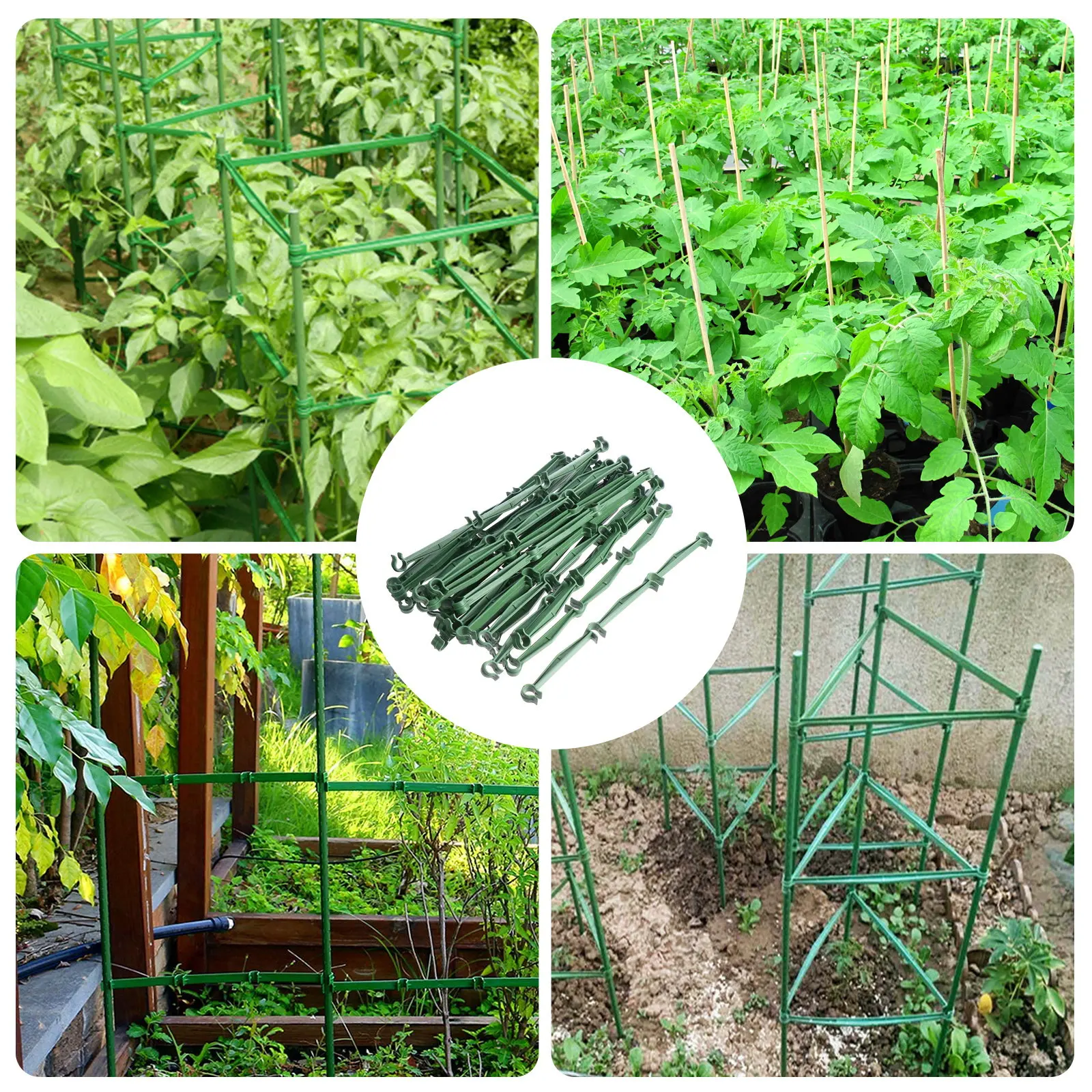 25Pcs Lightweight Reusable Pla - Plant Support Stake review and price