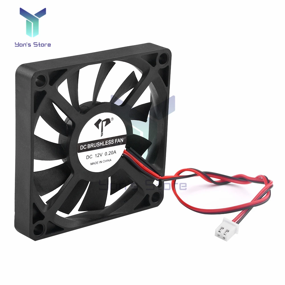 DC7010 DC7025 DC9225 DC Cooling Fan 2-Wire Oil bearing Industrial inverter cooling fan silent cooling fan 70mm*70mm 90mm*90mm