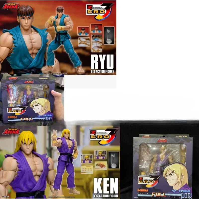 

In Stock Original Storm Toys Teenage Street Fighter Kenlong Venue Limited Street Fighter 3 Moving Doll Boy Gift