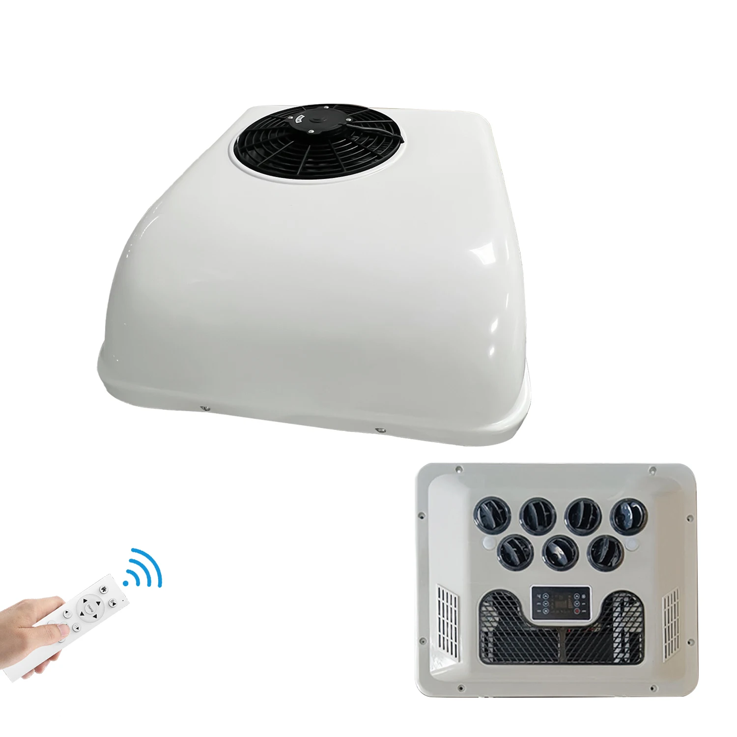 

Wholesale OEM/ODM Type Of Cooling And Heating 12000BTU Truck Cab Parking Air Conditioner For Trucks, Campers, Etc.