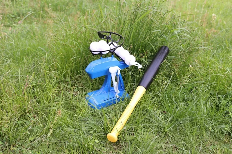 [Nieuw] Kind Elektrische Honkbalmachine Automatische Dispenser Praktijk Bedienen Machine Familie Ouder-Kind Interactieve Spel Sportspeelgoed