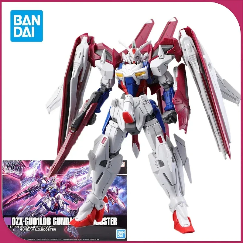 

Bandai HGUC OZX-GU01ALOB Gundam L.O.Booster Фигурка Gundam Мобильный костюм Сборная модель игрушки Подарки для детей