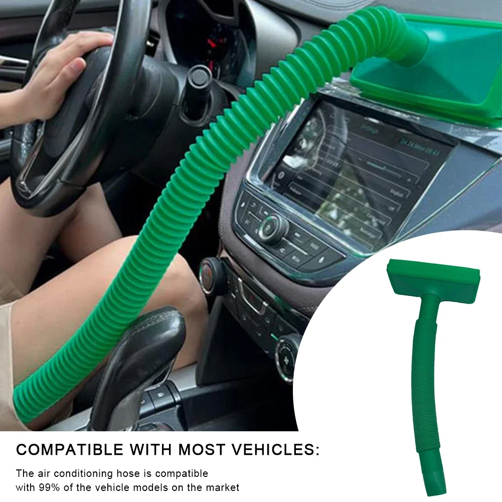 Air Conditioner Hose Car Air Conditioning Outlet Air Vent Jewel Cooler Universal A/C Outlet Hose Vent Extension For Man Ball