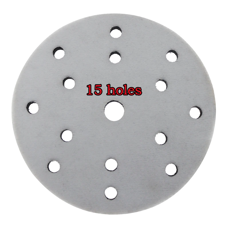 Tampone protettivo da 150mm disco per lucidatura a superficie morbida multi-foro da 6 pollici cuscino protettivo levigatrice resistenza all'abrasione