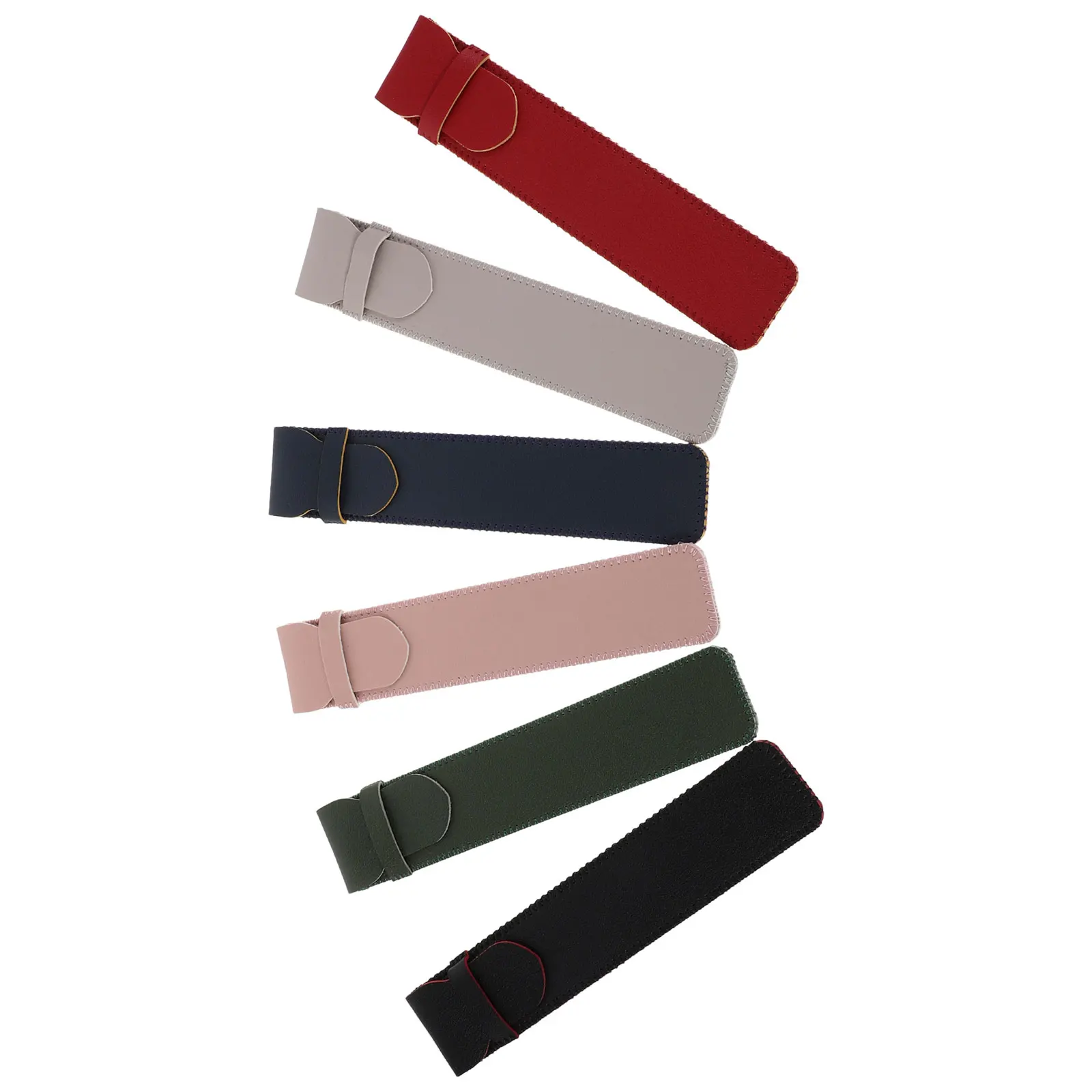 6 pçs capacitivo caneta stylus caso capa protetora para touchscreen escrita desenho tablet lápis capa escola escritório negócios