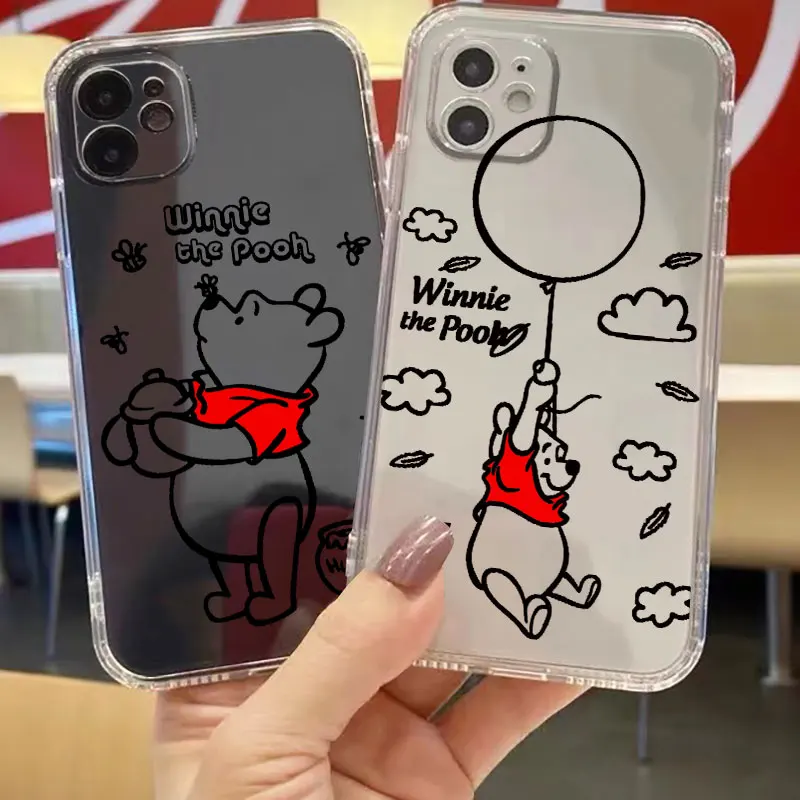 Winnie The Pooh Tiger Phone Case for Vivo Y35 Y36 Y50 Y51 Y75 Y100 V20 V20SE V21 V23 V23E V25 Pro 5G V27 V29E Funda Cover