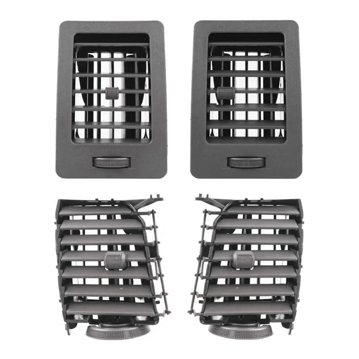 

1 Set Interior Air-Conditioner Grill A/C Vent Grille for Toyota Hilux Kun SR5 UTE 2005-2015 Fortuner Accessories