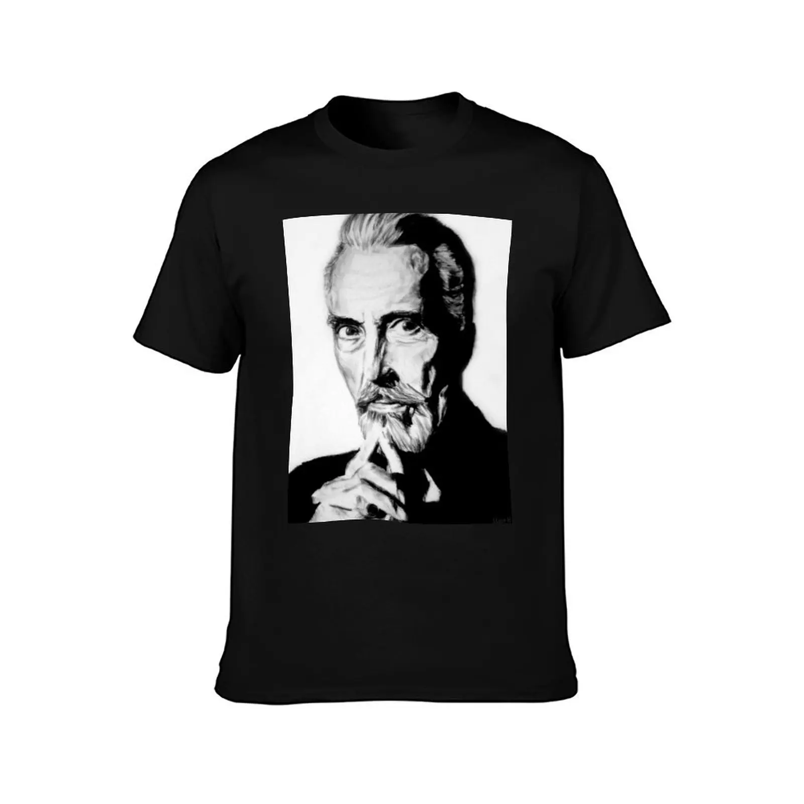 Sir Christopher Lee T-Shirt baggy shirts tops sublime graphic t shirts shirts graphic tee men
