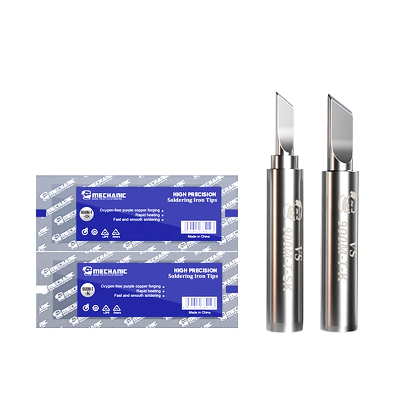 900M Welding Tips Soldering Iron Head Replacement For 936 Soldering Stations Durable Solder Head Welding Accessories