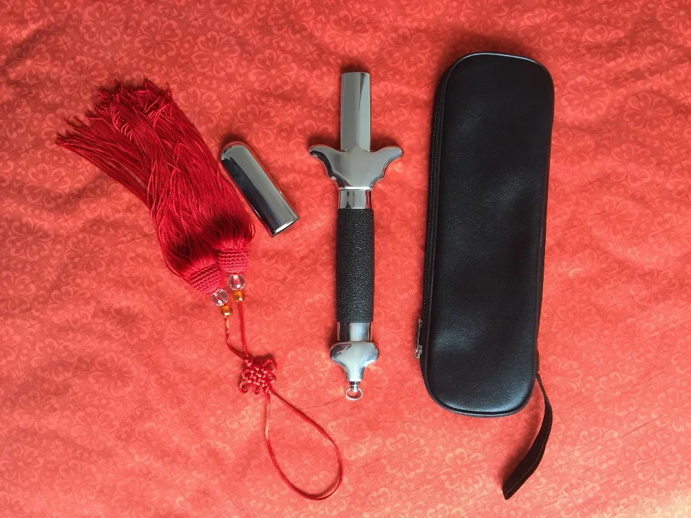 Taichi فنون الدفاع عن النفس Yingyang تدريب السيوف التلسكوبية #5