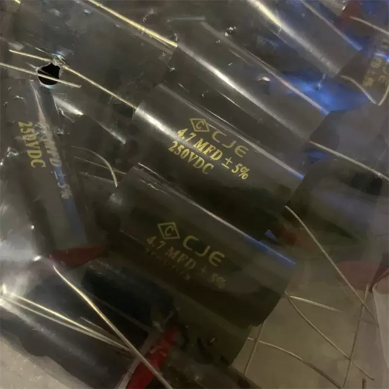 10-100pcs Brand new original box CJE 4.7UF 250V 475K axial high temperature audio film infinite capacitor