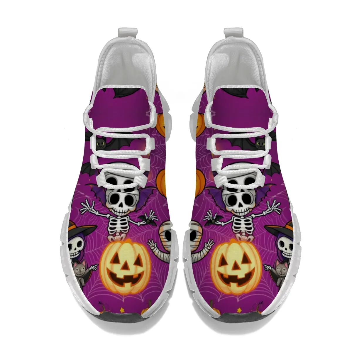 هالوين اليقطين الرجال أحذية رياضية فاخرة أحذية رياضية كاجوال الخريف منصة خفيفة الوزن أحذية أنيقة للرجال Zapatillas Hombre