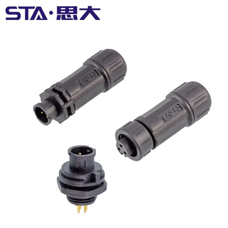 E7 Equivalent LTW Waterproof Plastic Female IP67 2 3 4 5 6Pin Poles Bayonet lock Connector