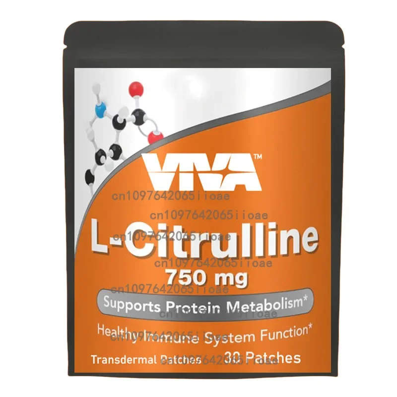 

30 Patches L Arginine L Citrulline Complex Transdermal Patches Nitric Oxide for Men Booster