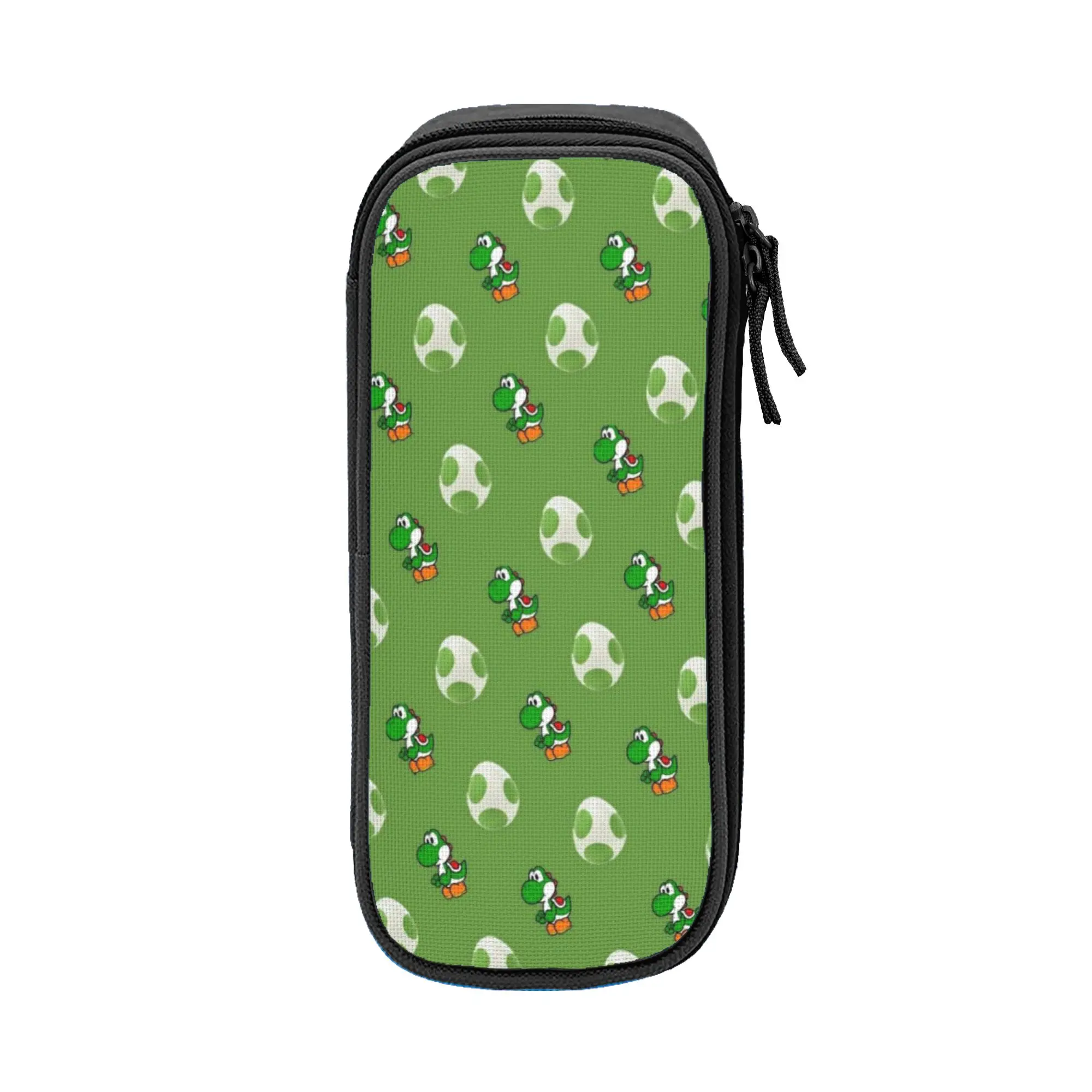 

Large-capacity Pencil Case Yoshi Marioes Merch Double Layer Pencil Box Girl Makeup Bags Gift