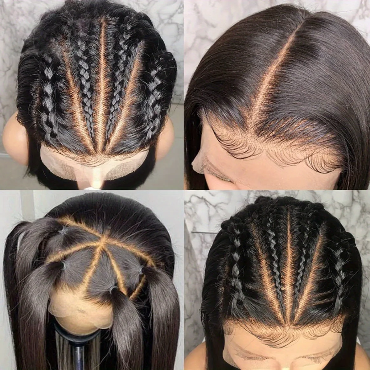 Body Wave Lace Front Human Hair Wigs 200 Density 13x4 Glueless Body Wave Human Hair Wigs For Woman 13x6 HD Lace Human Hair Wig image 3
