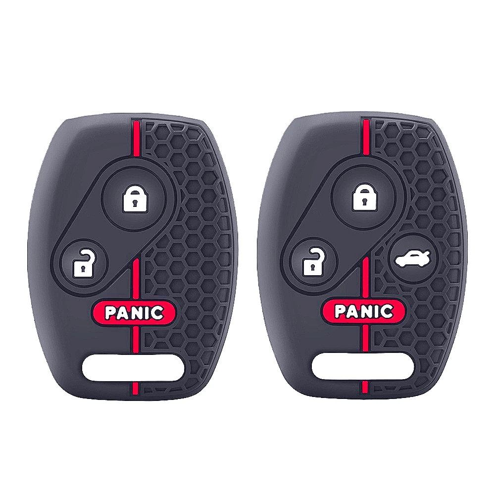 

Автомобильный брелок для ключей, брелок для ключей для Honda Civic 4D Jazz Gr8 CR-V SRV FRV, подходит для CSX Chord 7, эмблема Accord, дополнительный винт, силиконовая защита