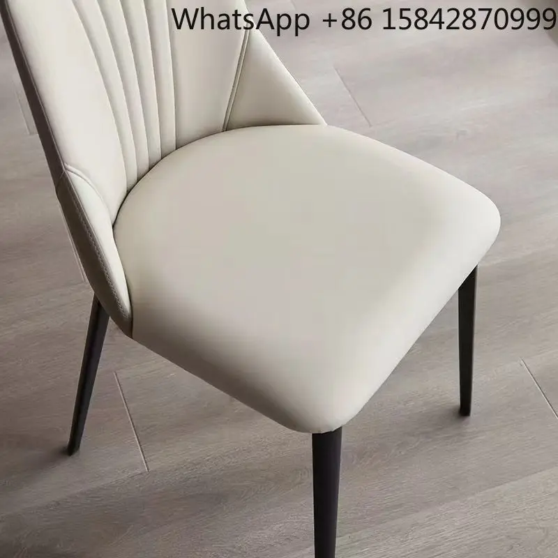 Haushalt Nordic Modern Simple Cream Wind Rückenlehne Hocker