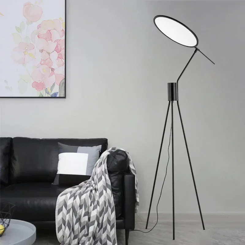 2021 Newest Tripod Led Floor Light For Living Room Bedroom Study Nordic House Decoration Lighitng Standing Lamp Home Fixtures