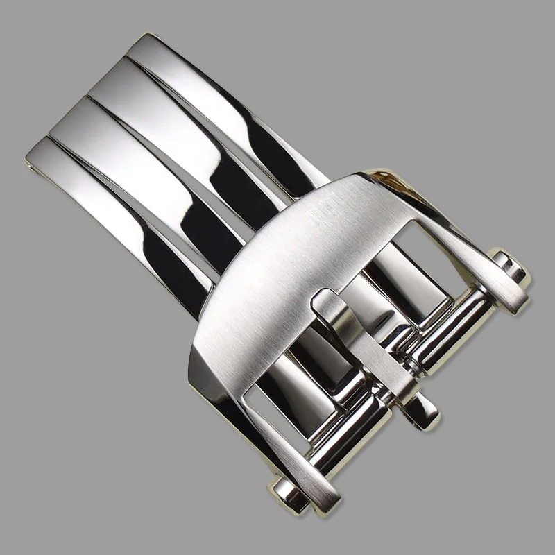 

high quality 20mm 22mm solid stainless steel folding watch buckle for Breitling deployment clasp men women metal accessory