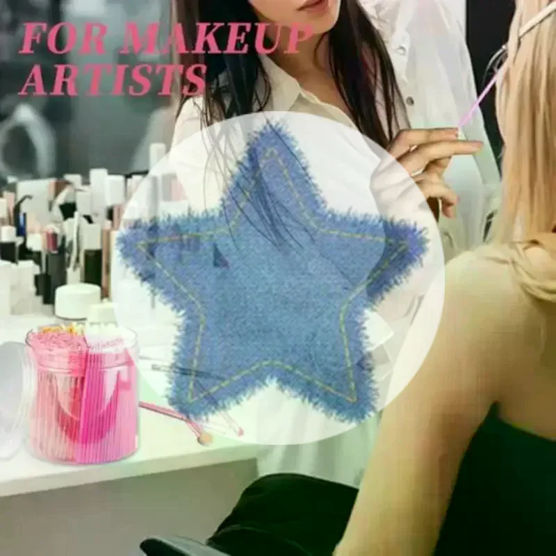 310 قطعة مجموعة فنان ماكياج أساسيات أدوات تطبيق ماكياج للاستعمال مرة واحدة ماركارا الصولجانات أدوات تطبيق الشفاه مسحات صغيرة للاستعمال مرة واحدة ظلال العيون