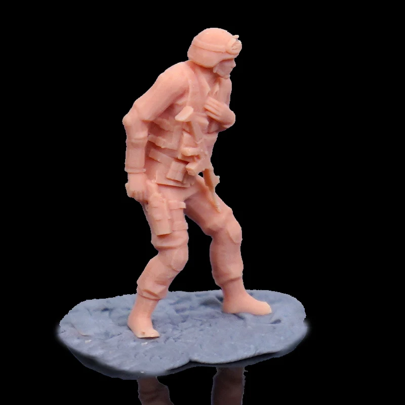 1/64 Figure Special Gorces Beret Resin Miniature GK 1:43 American Soldiers Model Need To Be Colored By Yourself Number 166