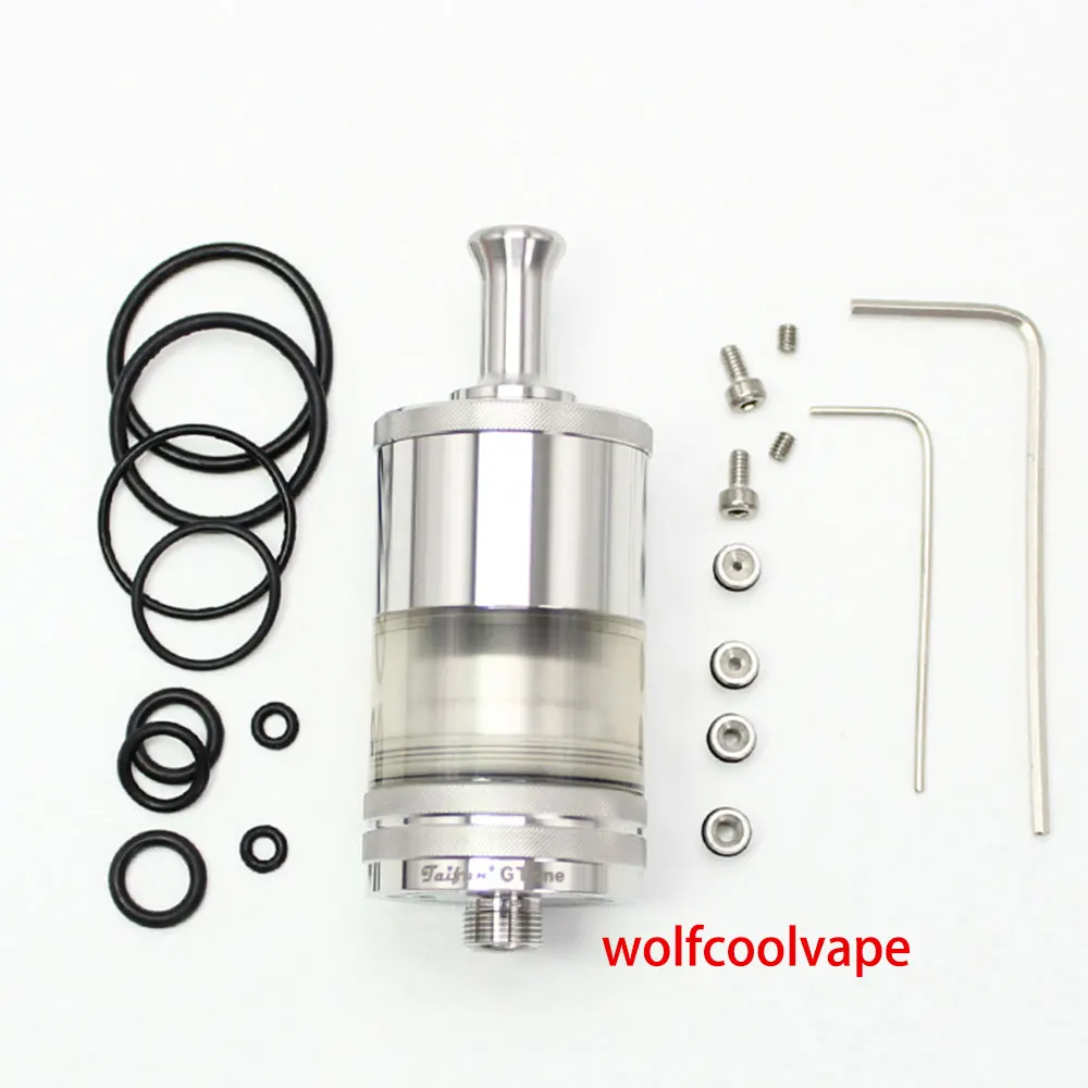 噴霧器rta,再構築可能なvape,sxk tifun,gt one,mtl,rta,316ss,4.3ml