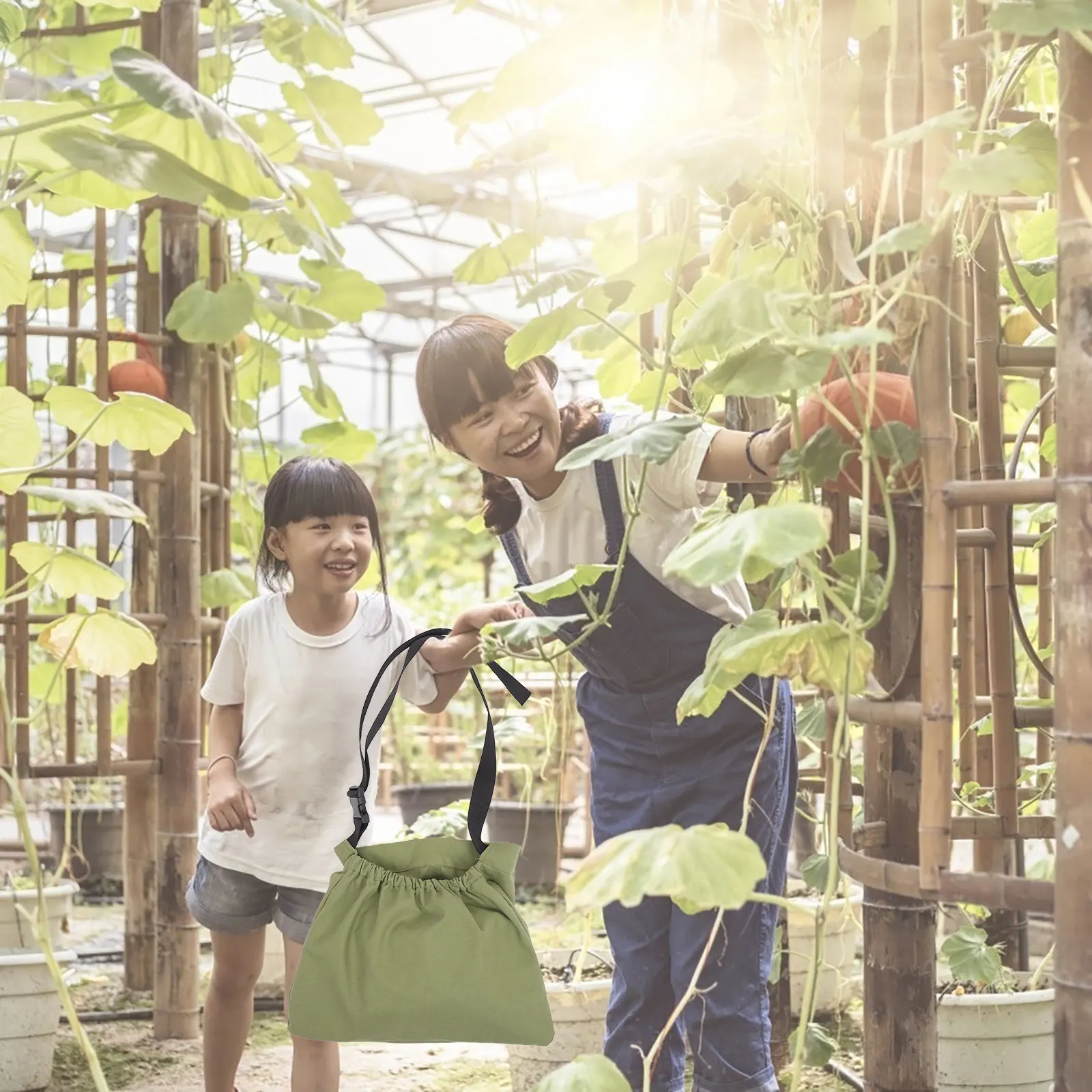 

Fruit and Vegetable Storage Bag Growing Gardening Picker Harvesting Apron Aprons for Berry