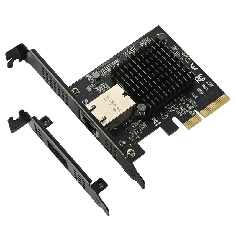 10Gbps AQC113 PCIE To Single Port RJ45 Network Card 1G/2.5G/5G/10Gbps Pciex4 Interface Ethernet Wired LAN Win10/11