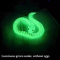 Luminous green snake
