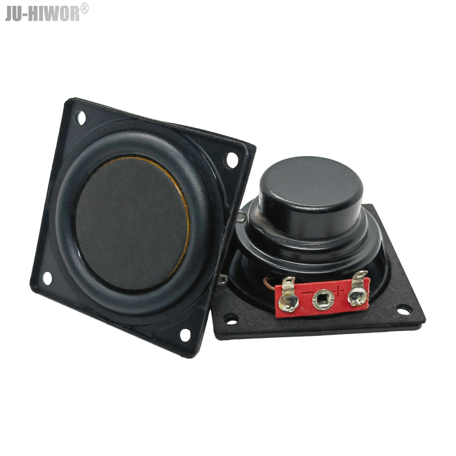 2PCS 8Ohms 10W 52mm Square 18mm Core Dual Neodymium Magnetic 29mm Thickness 2 Inch Bluetooth Loudspeaker