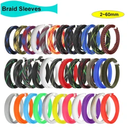 1m Braid Sleeve 2/4/6/8/10/12/14/16/20/25/30/35/40/50/60mm High Density PET Snake Skin Cord Protector Wire Sleeve Braided Sheath