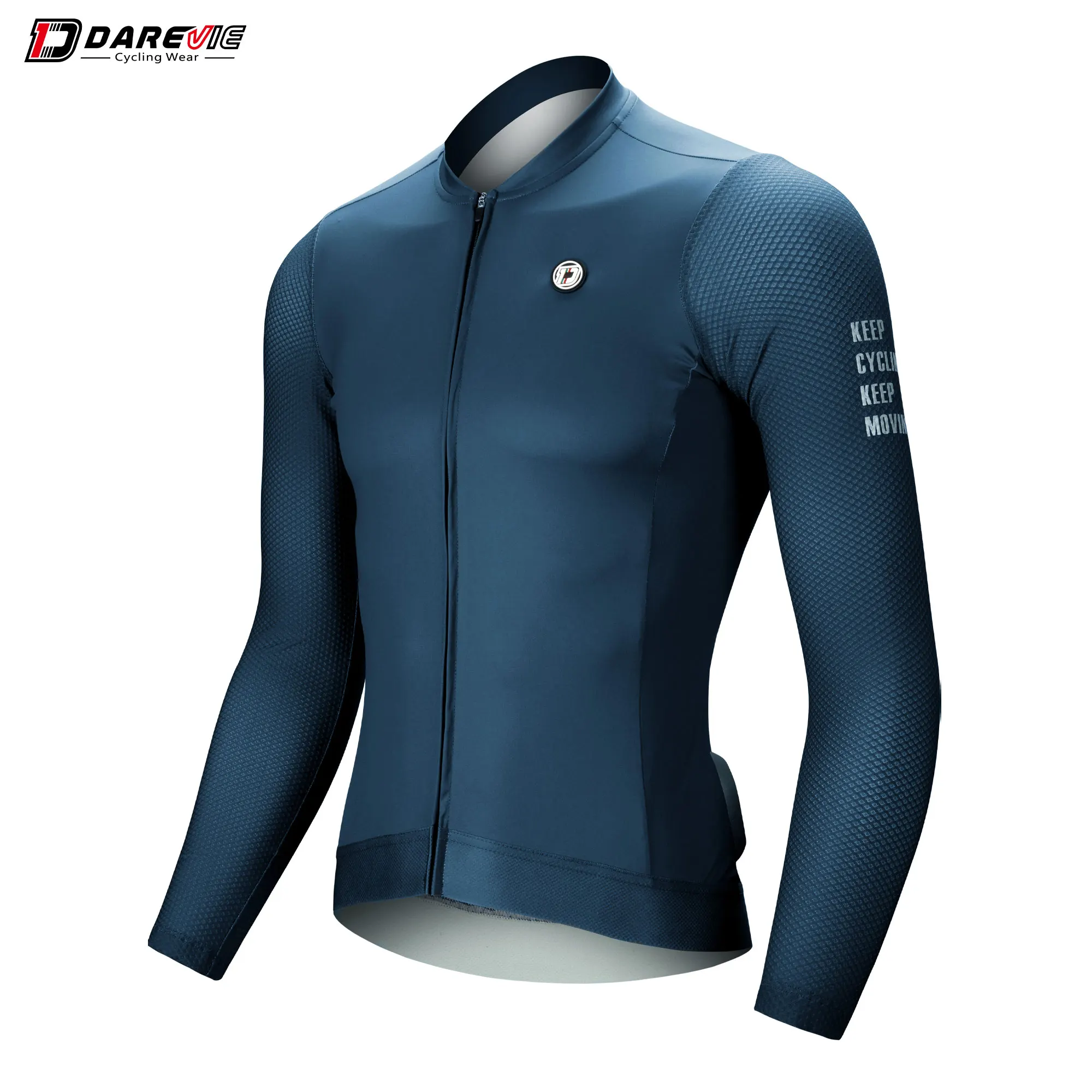 DAREVIE Man Cycling Maillo Moisture-Wicking Training Level Cycling Jersey Man Cool And Refreshing Cycling Clothes For Men