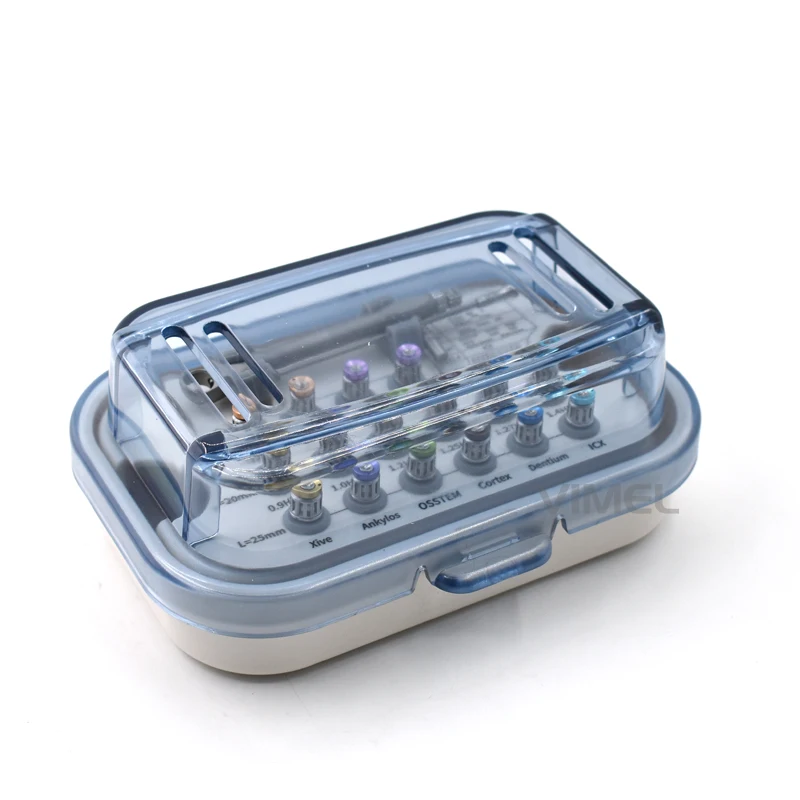 

Colorful Dental Torque Ratchet Tools Universal Wrench With 16pc Drivers