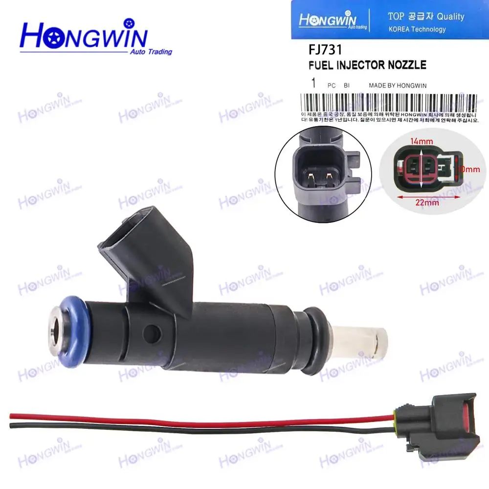 

Brand New Fuel Injector Nozzle & Wire 4591851AB FJ731 For Ram 1500 Dakota Jeep Commander Grand Cherokee Chrysler Chrysler Aspen