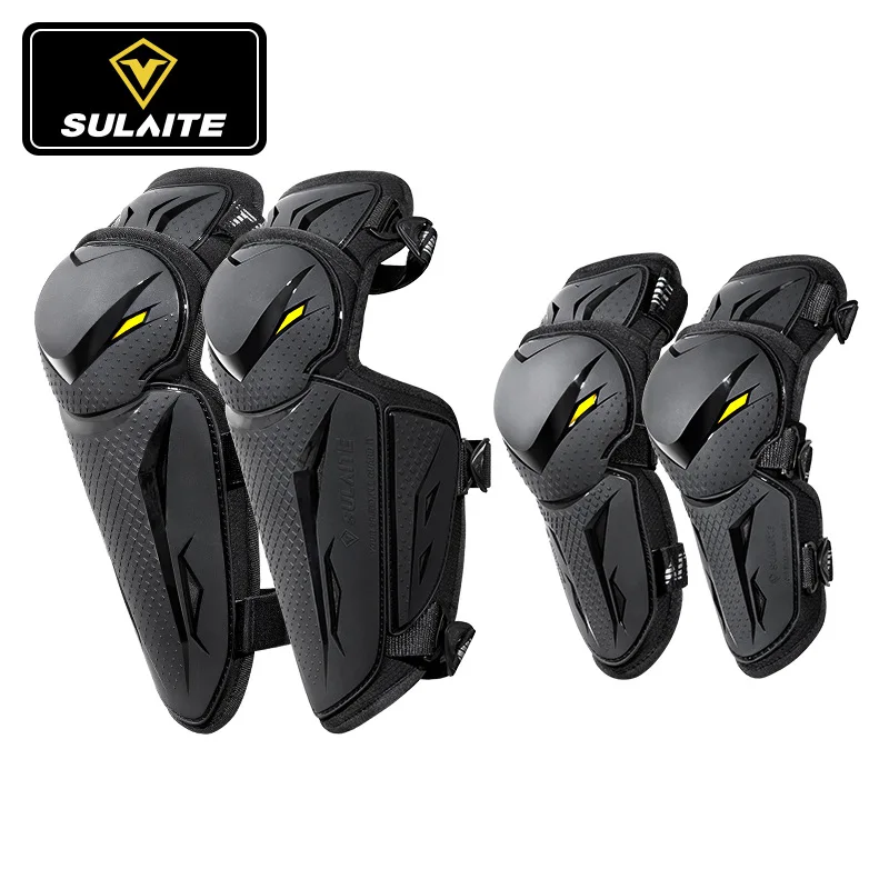 SULAITE Mtb Knee Pads Motorcycle Knee Elbow Pads мотокросс Racing Off-road Riding Drop Protective Gear Rodilleras De Trabajo