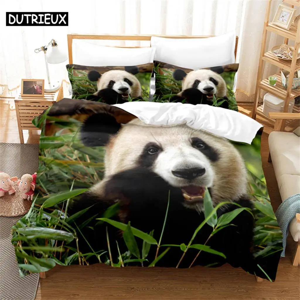 Panda, Lesser Panda Bedding Set Duvet Cover Set 3d Bedding Digital Printing Bed Linen Queen Size Bedding Set Fashion Design