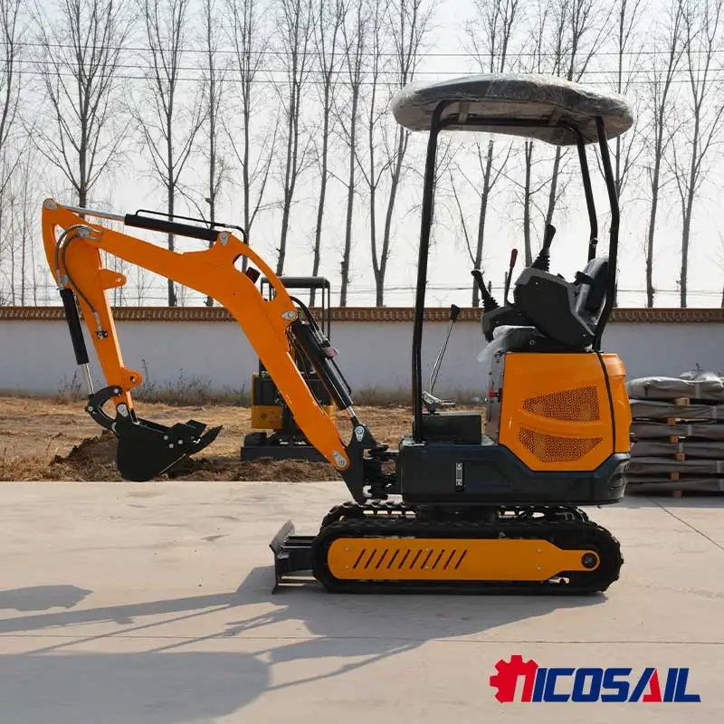 

Hot Sale Mini Crawler Excavator with Wide Tracks - Stable on Soft Ground for Farm Construction