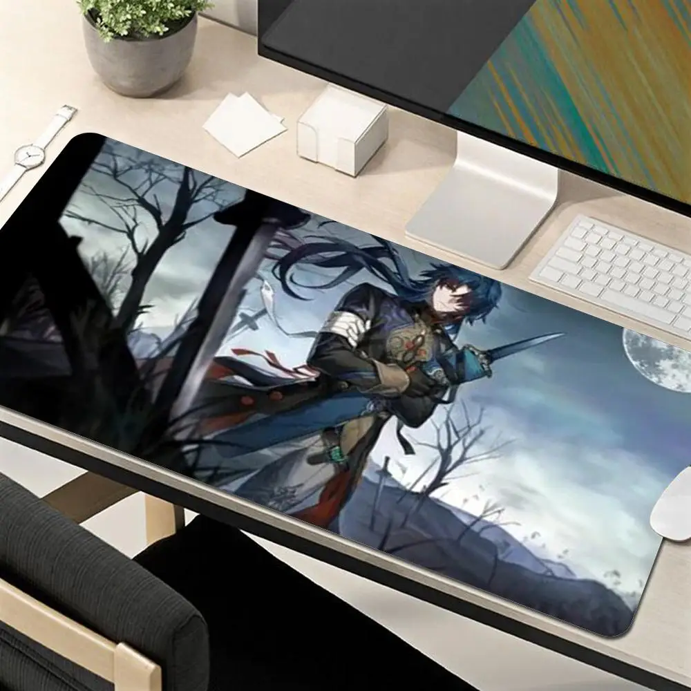 

Imbibitor Lunae Blade Luocha Mouse Pad Honkai Star Rail Mousepad Computer Keyboard Padding Anime Gaming Accessories Desk Mat