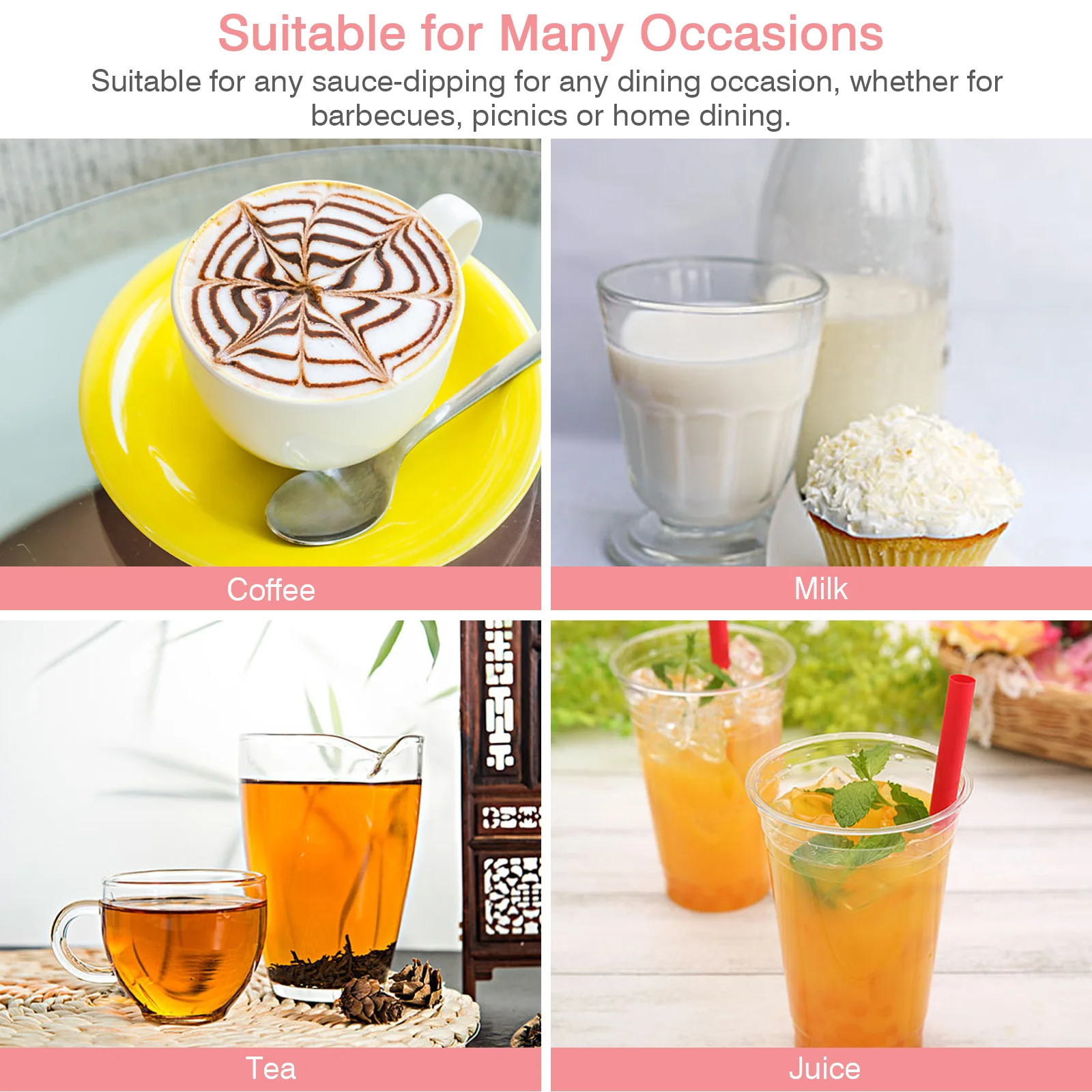 

2pcs Coffee Pitcher Stainless Steel Milk Cup Sauce Cream Kitchen BBQ Picnic Foaming Jug Home Dining Foaming Jug