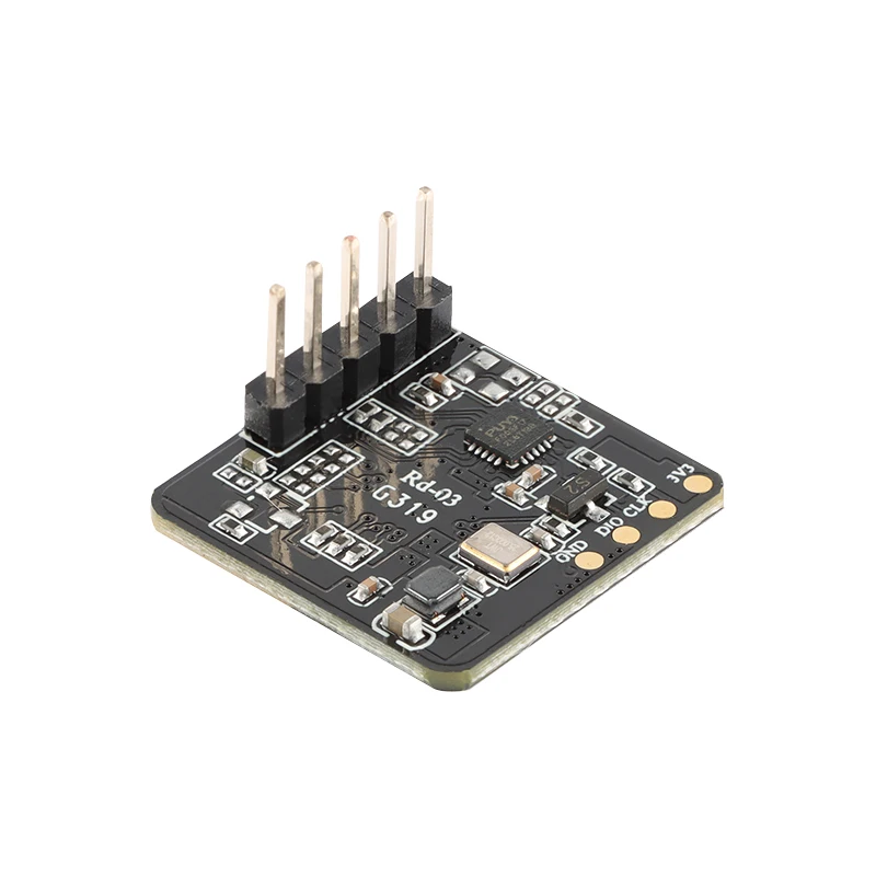 10 sztuk/1 szt. Rd-03 24G czujnik radarowy ludzkie ciało mikro moduł wykrywania ruchu ISM pasmo radiowe UART płyta interfejsu antena — zdjęcie 4