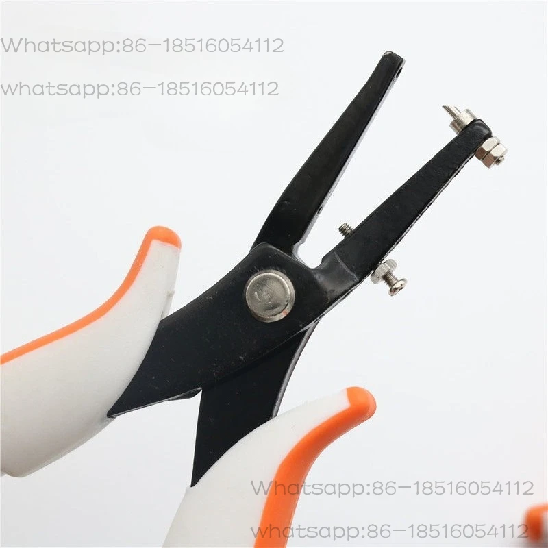 Hang tags, thin iron punching pliers, jewelry punching needles, gold, silver, copper and aluminum plate punching machine tools