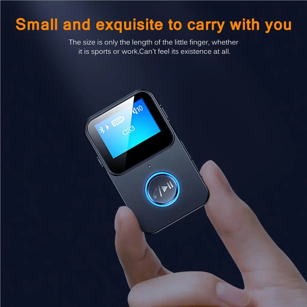 Audio Bluetooth-compatible Adapter Audio Transmitter Earphone Music Speaker