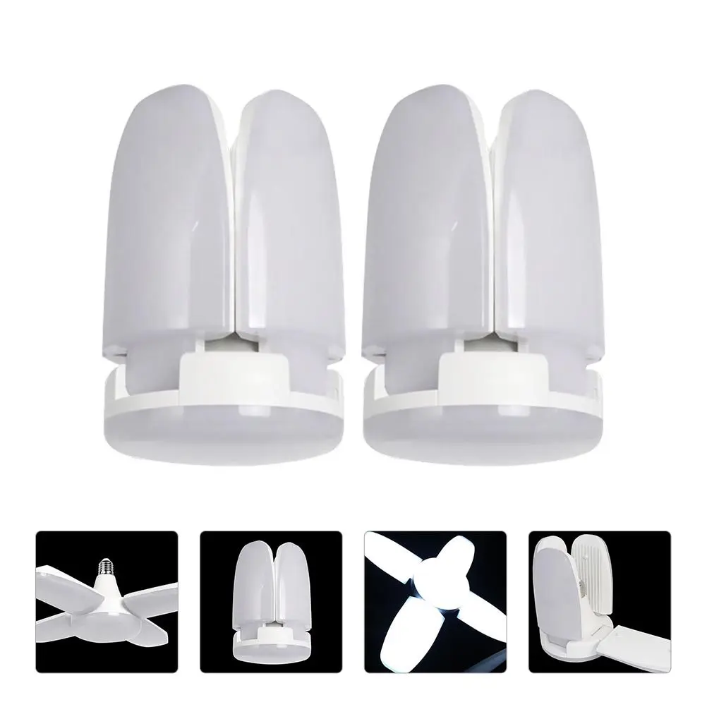2-piezas-de-lampara-led-plegable-de-4-paneles-para-garaje-Angulo-de-iluminacion-ajustable-6500k-base-de-rosca-e27-para-uso-industrial