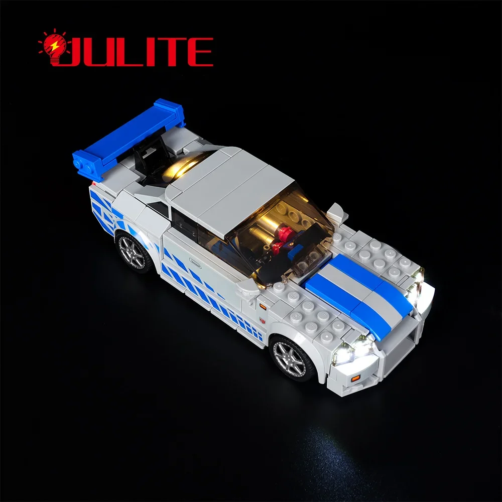 LED 照明ビルディングブロック 76917 スピードチャンピオンスカイライン GT-R 車 (モデルは含まれません) LED キットアクセサリーおもちゃ