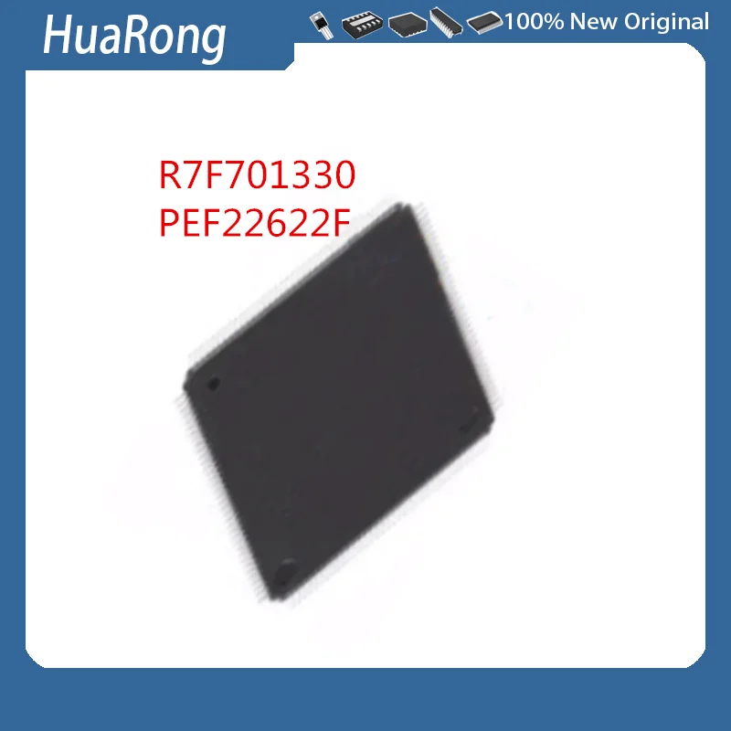 2PCS/LOT    R7F701330   R7F701330EA      PEF22622F   PEF22622FV1.4    QFP144