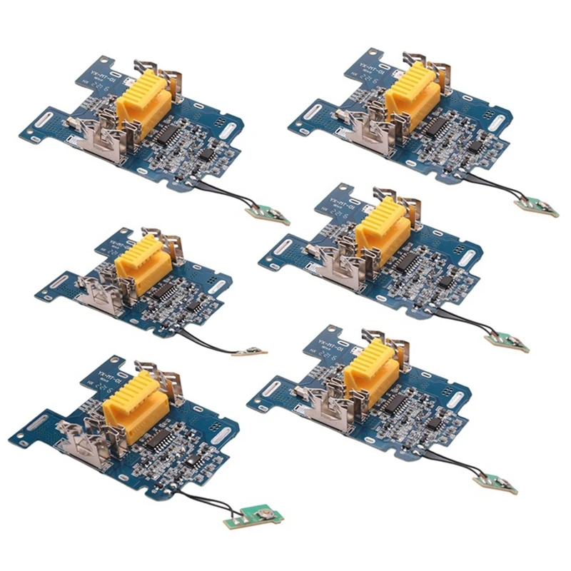 Hot-6Pcs BL1830 Li-Ion Battery Protection Board For  18V Tools BL1815 BL1860 LXT400 BL1850, PCB BMS Charging Module