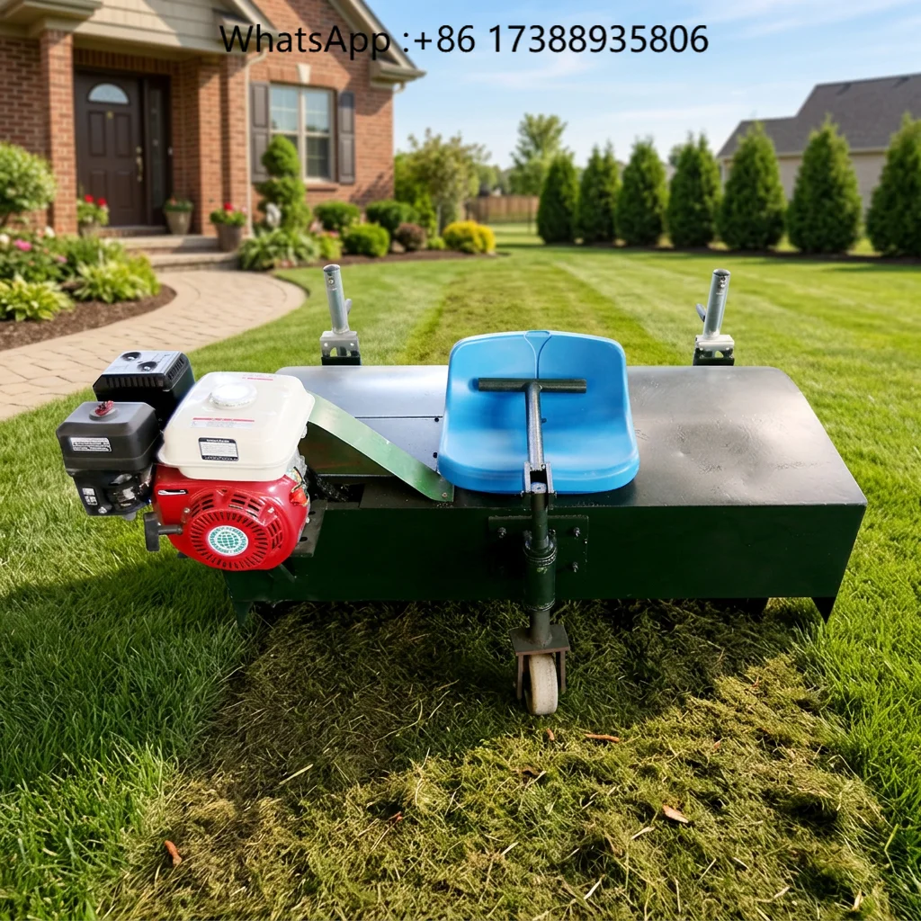 3 in 1 Lawn Scarifier Dethatcher Aerator Machine Garden Grass Cleaning Maintenance Equipment