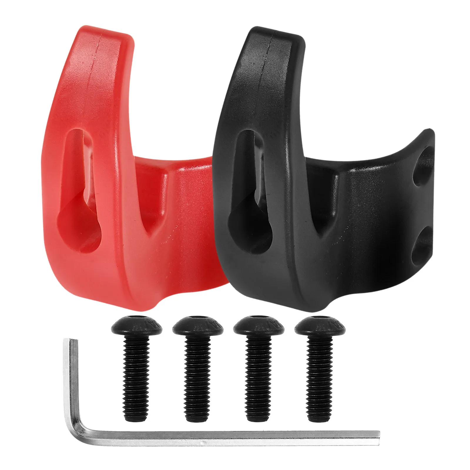 

1 Set Electric Scooter Hook Accessory Heavy Duty Plastic Front Bag Holder Hook for Shopping Bags Electric Scooter Bag Hanger